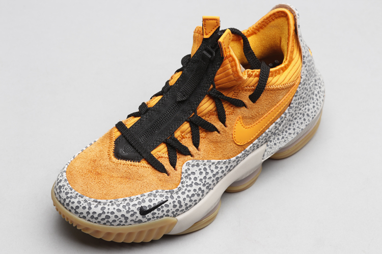 牛哄哄Nike LeBron16 Low Safari LBJ16石斑拉链詹姆斯CI3358-800 - 图0