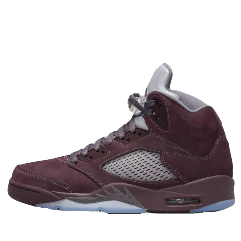 牛哄哄 Air Jordan 5 Burgundy AJ5勃艮第红中帮篮球鞋DZ4131-600 - 图3