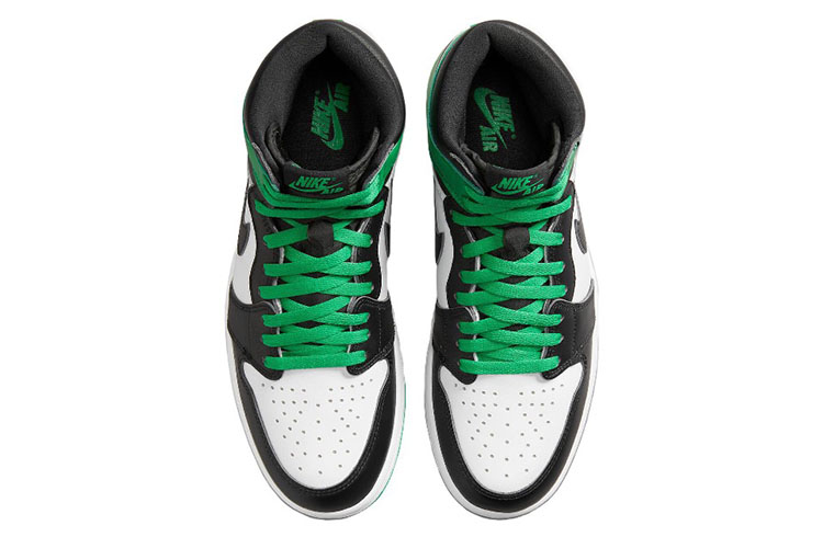 牛哄哄 Air Jordan 1 GS High OG Celtics AJ1高帮白绿FD1437-031-图1