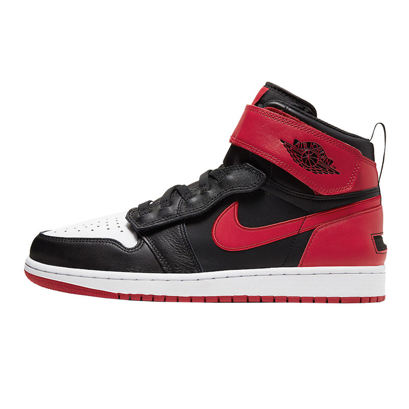 牛哄哄 Air Jordan 1 Gym Red AJ1黑红 乔1拉链魔术贴 CT4897-001