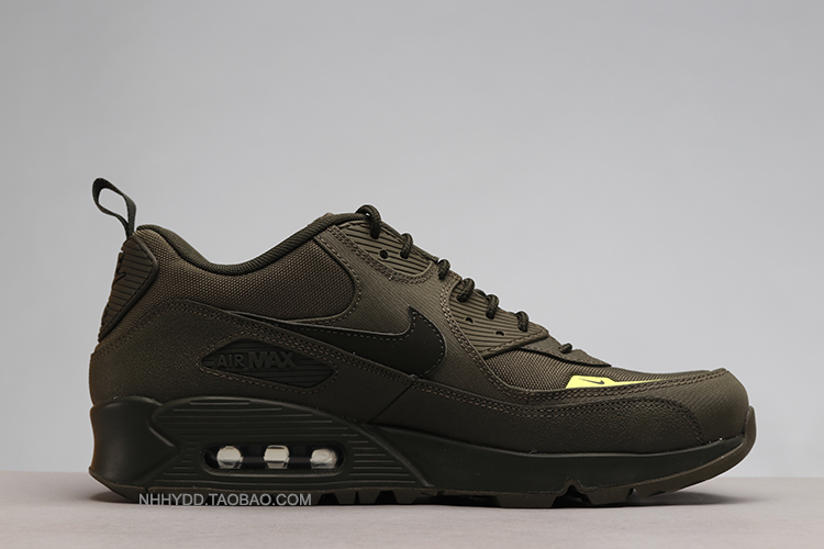 牛哄哄 Nike Air Max 90 Surplus Olive 气垫休闲跑鞋 CQ7743-300 - 图0