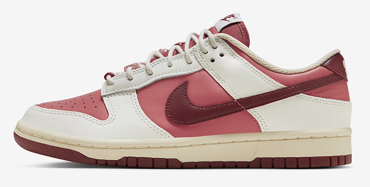 牛哄哄 Nike Dunk Low Valentine's Day 红白女子板鞋 HF0736-161 - 图3