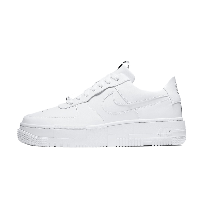 牛哄哄Nike Air Force 1 Pixel AF1像素纯白休闲板鞋 CK6649-100-图3