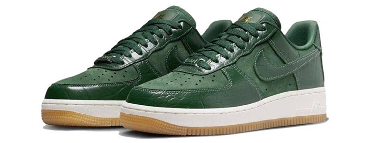 牛哄哄 Nike Air Force 1 Low AF1 绿色男子低帮板鞋 DZ2708-300 - 图0