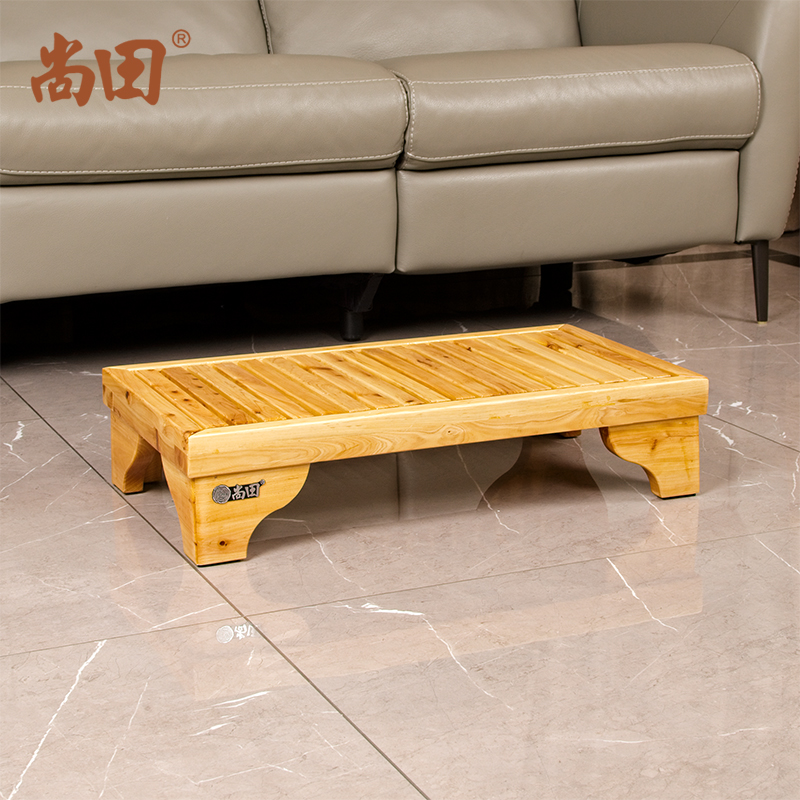 尚田木桶日式浴缸边踏防水浴室矮凳实木脚踏增高板地垫卫浴垫高踏_虎窝淘