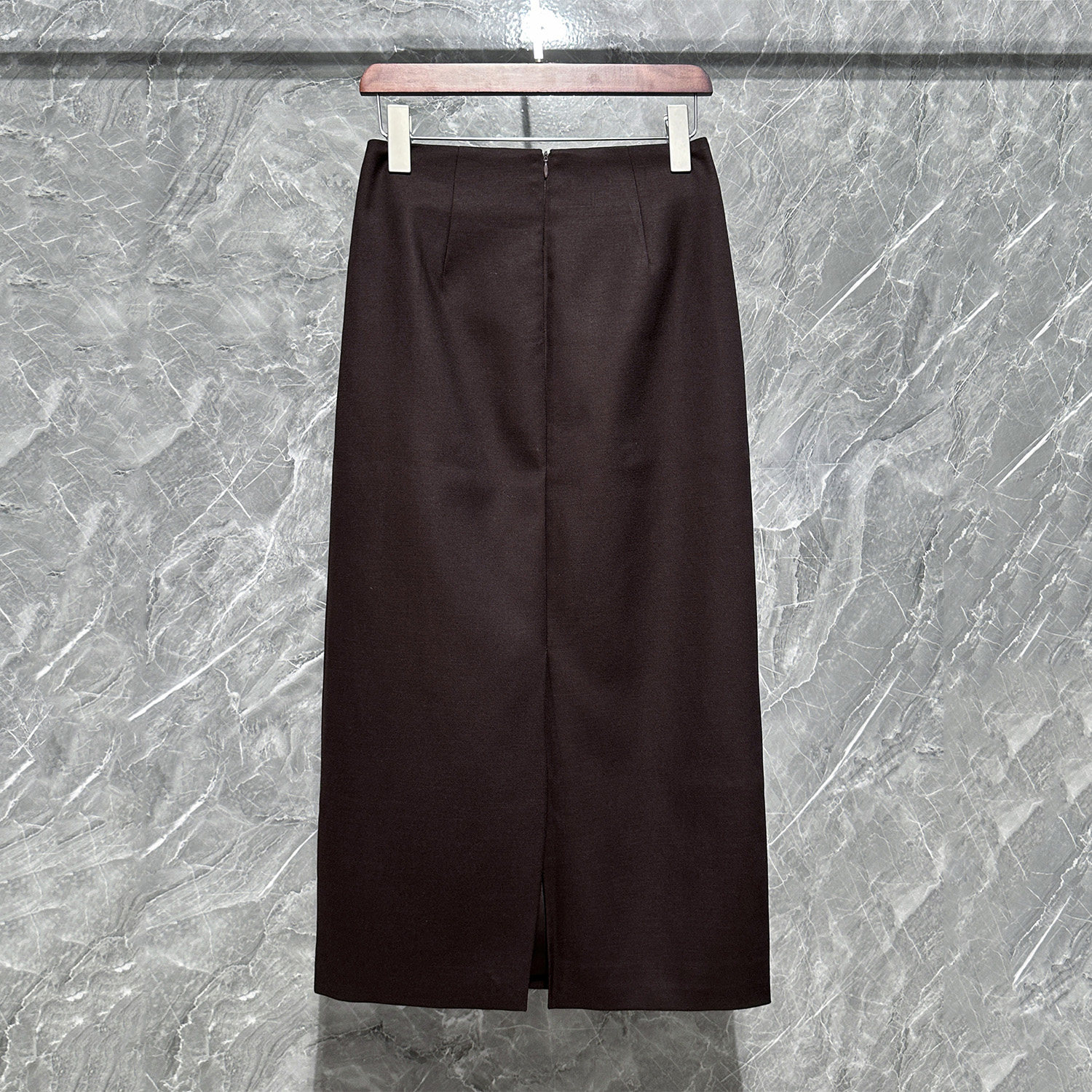 加厚款无袖V领背心单排扣收腰马甲修身中长款拉链开叉半裙套装女,淘宝优惠券,粉丝福利购,淘宝优惠卷