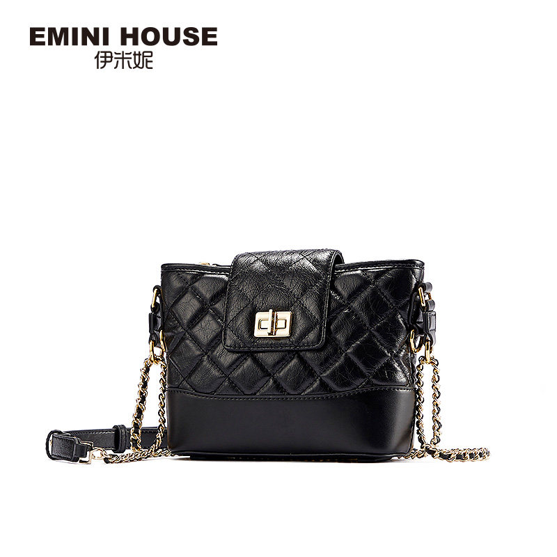 伊米妮2020新款2019高级感水桶包 伊米妮女士包袋