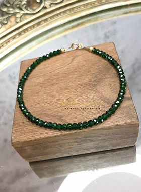 满漫包邮现货转运碧绿天然手脚链