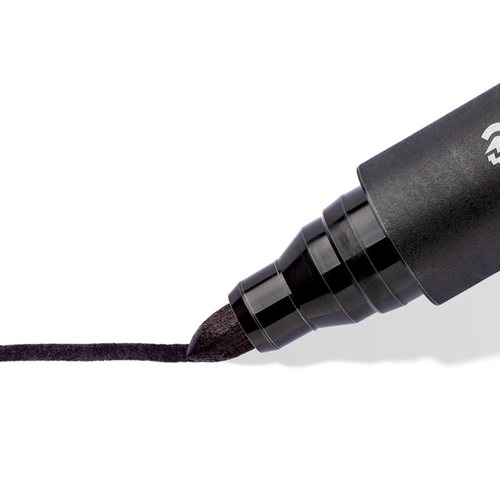 德国STAEDTLER施德楼352油性速干防水粗头记号笔球衣签名马克笔 - 图1