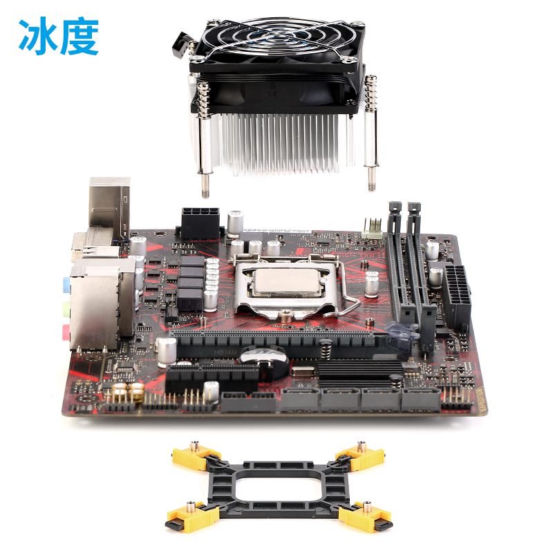 intel1151/1156/I3/I5I7的cpu散热器1700通用背板1200底座板1366 - 图1