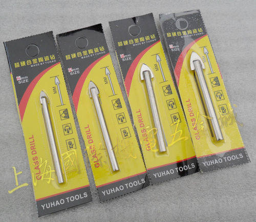 三角钻头6mm12mm超硬合金钻头陶瓷钻头 陶瓷开孔钻头 手电钻钻头 - 图0