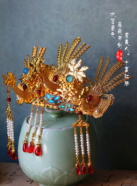 凤冠霞帔发冠明制唐风