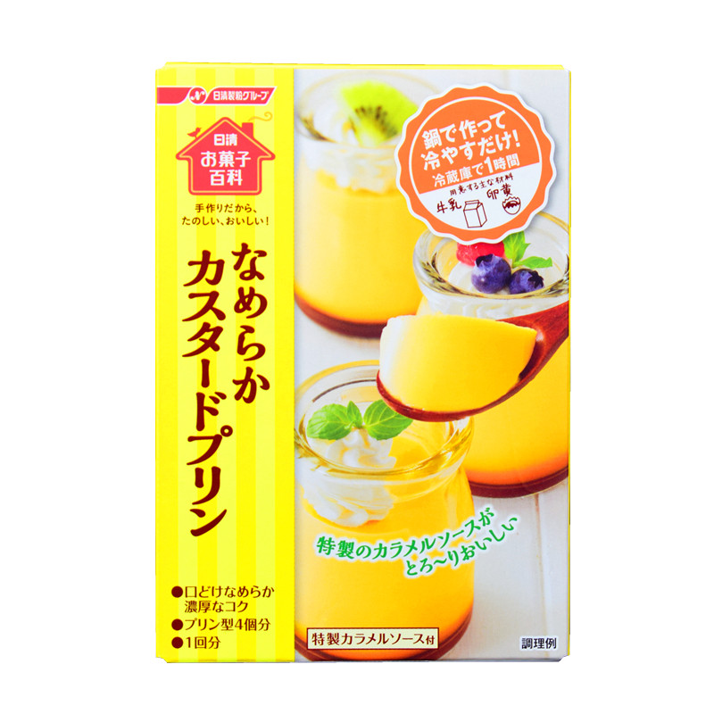 日本进口 日清杏仁豆腐粉烘焙自制 焦糖布丁粉 果粉冻预拌粉60克,淘宝优惠券,粉丝福利购,淘宝优惠卷