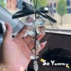 Crystal internet celebrity car pendants high-end and luxurious