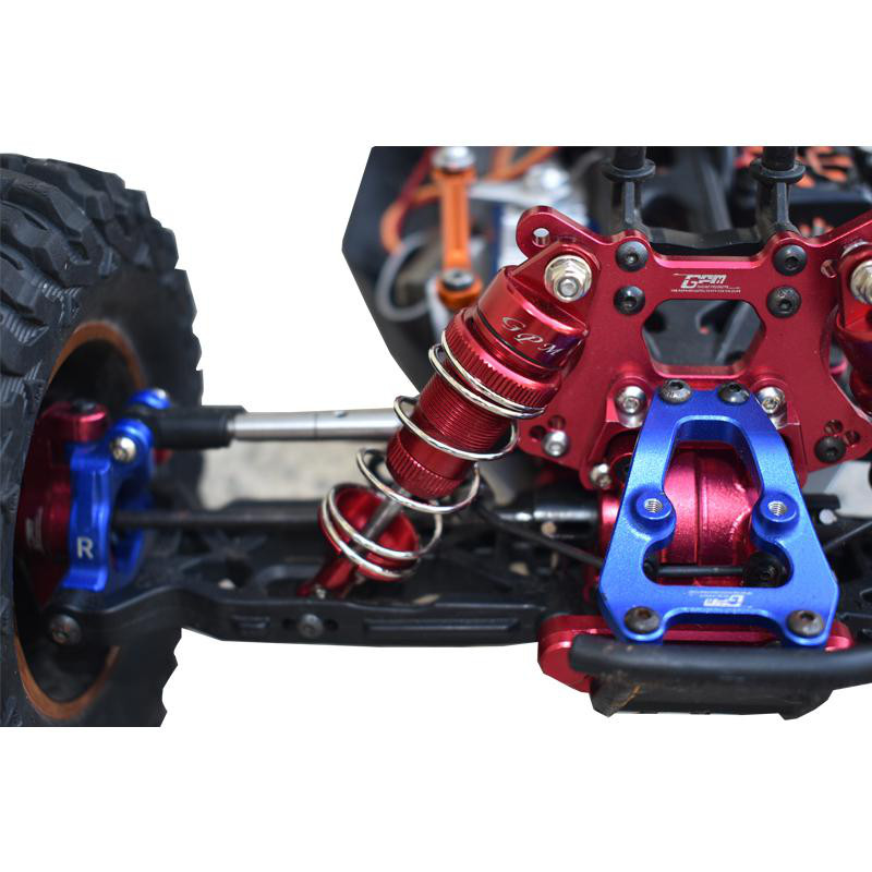 Amortisseur Big Bore Performance Pour Losi Lasernut U4 1/10 - Bleu, Compatible 4x4 électrique Ou Nitro