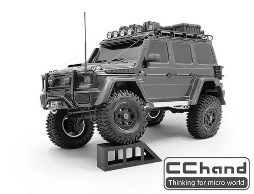 TRX-4 TRX-6 仿真奔驰6X6 G63 G500 2.2寸 金属锁胎轮毂 - 图1