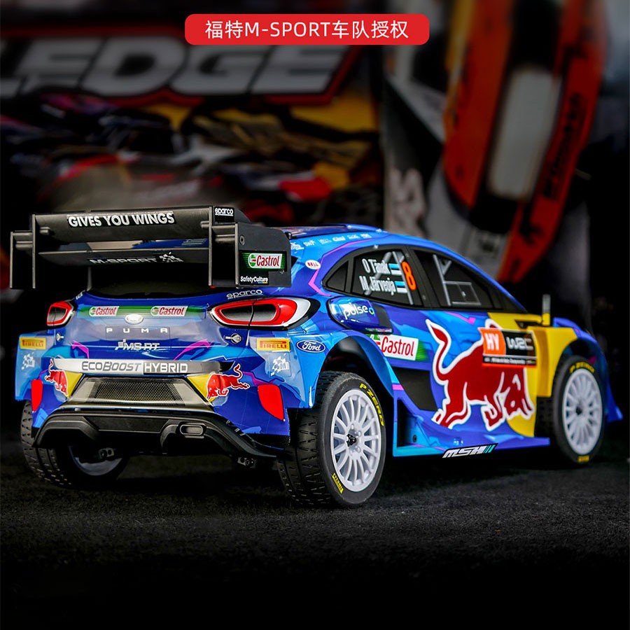 新款CEN Racing 1/8仿真福特M-SPORT WRC RALLY1拉力车遥控模型车-图0