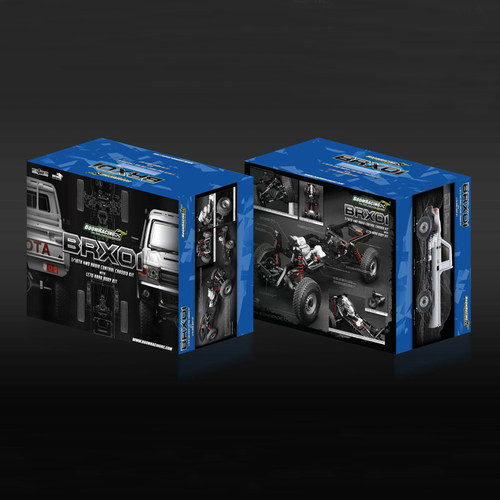 Boomracing BRX01 LC70 全金属仿真攀爬车架 遥控模型越野车 包邮 - 图1