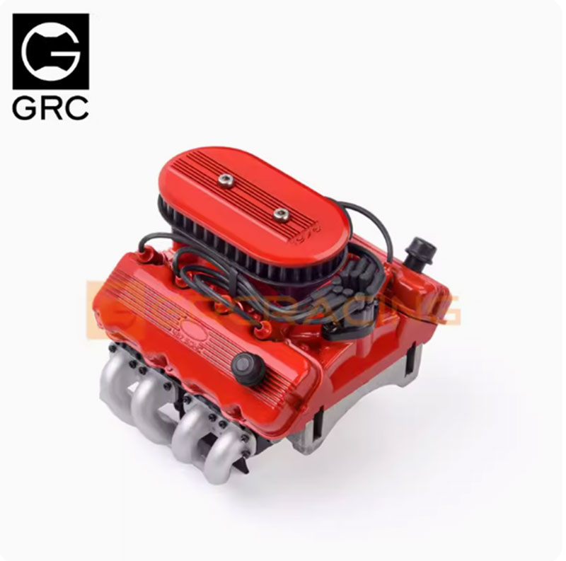 GRC 1976款 1/10仿真V8发动机罩风扇散热器 F76电机散热器 G164AS - 图3