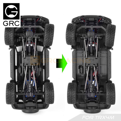 GRC TRX4M烈马挡泥板 (3D打印) 车架改装 平整底盘封闭  #G179QP - 图1