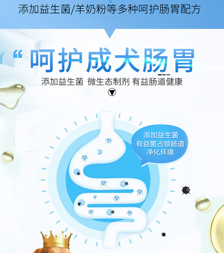 欧圣成犬狗粮10公斤20斤萨摩德牧黑贝金毛哈士奇羊奶肉泥阿拉斯加 - 图1