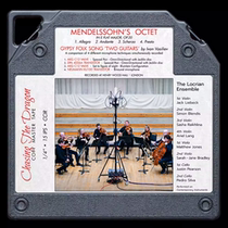 Chase Longmendelssohns string quartet 2 rails 1 4 15ips original opening band