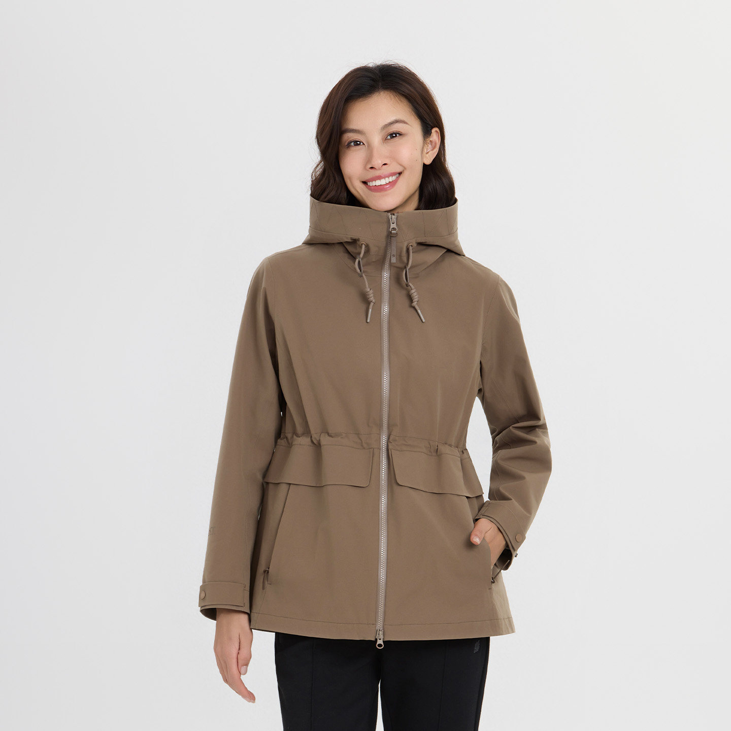 LAFUMA乐飞叶户外秋冬连帽防水防风冲锋衣女外套运动夹克外套,淘宝优惠券,粉丝福利购,淘宝优惠卷