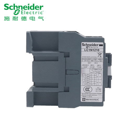 施耐德交流接触器12A LC1n1210 1201 M5N Q5N F5N 110V 220V 380V - 图0