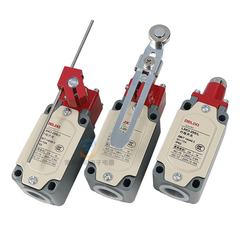 德力西行程开关限位开关LXK3-20S/T滚轮自动复位微动限位器1常闭 - 图3