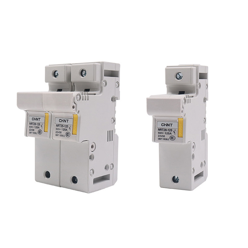 正泰熔断器底座NRT28-125 1P 2p 100A导轨式圆帽型保险丝座子125A,淘宝优惠券,粉丝福利购,淘宝优惠卷