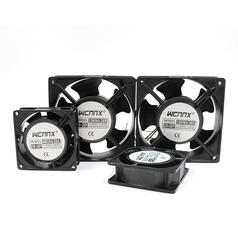 小型轴流风机交流220V排风扇配电箱柜工业机柜散热风扇12038 8025 - 图0