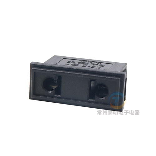 2插电源插座AC扁两边卡口火线零线10a两位孔接插母插座LZ-F-2仪器 - 图3