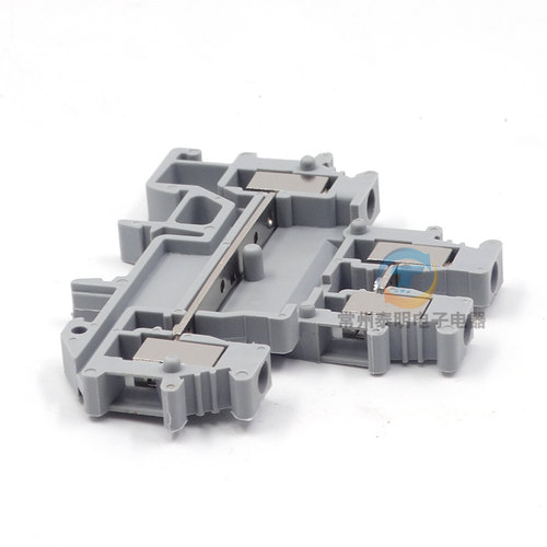 卡导轨铜件高低双层接线端子UKK2.5 双进双出MBKKB2.5mm 25A/500V - 图2