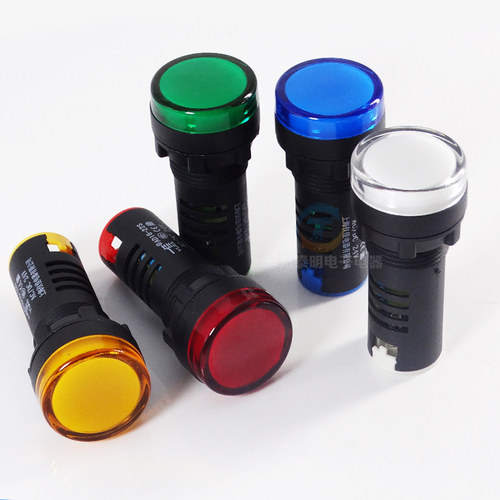 一佳AD16-22S闪烁22MM闪光led电源380V信号指示灯AC220V直流DC24V - 图3