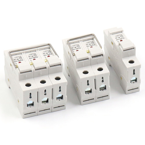 正泰10*38mm陶瓷保险丝座RO15熔断器32A底座RT28N-32X管座18管式 - 图2