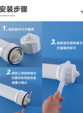 惠灵顿RO膜反渗透滤芯纯水机通用