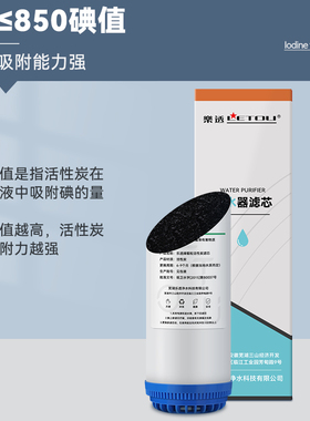 净水器通用滤芯10寸20颗粒活性炭