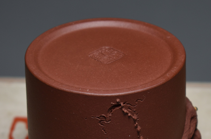 老缶紫砂宜兴原矿紫砂主人杯直形清莲杯 功夫茶杯品茗纯手工100cc - 图2