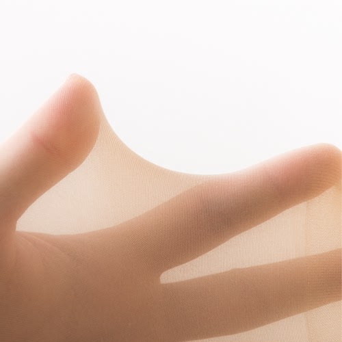 红辣椒天鹅绒中筒丝袜半截遮瑕未过膝小腿袜女30D夏不下滑防勾丝 - 图3