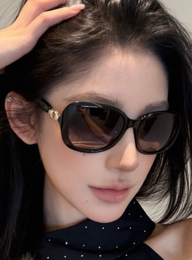 复古大框方框墨镜偏光防紫外线女