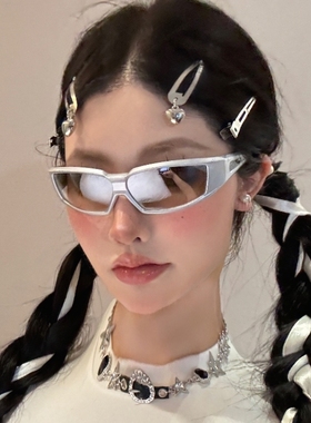迪丽热巴同款墨镜Y2K亚裔辣妹风