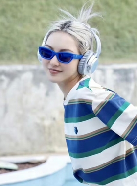 2024新款多边形猫眼多巴胺墨镜女