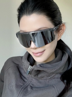 夜骑户外运动骑行灰水银眼镜登山