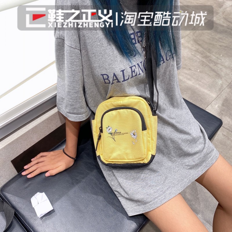 New Balance NB斜挎包帆布情侣小包男女蹦迪包运动单肩包GCA38013-图3