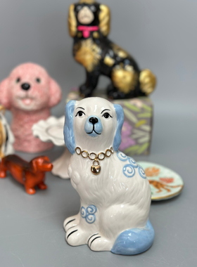 外贸孤品 动物系列陶瓷装饰摆件 置物盘 店铺会所家居装饰摆件