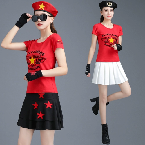 Летняя юбка, танцующий костюм для матери для танцевального шоу, большой размер