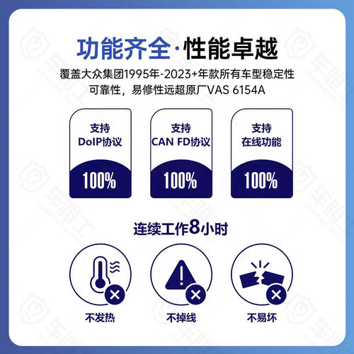 大众奥迪斯柯达专检电脑6154A诊断仪Odis软件VAS 5054在线编程 - 图2
