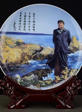 伟人像景德镇陶瓷摆件