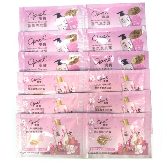 澳宝旅行装洗发水沐浴露香氛持久留香改善毛躁洗发露袋装小包装