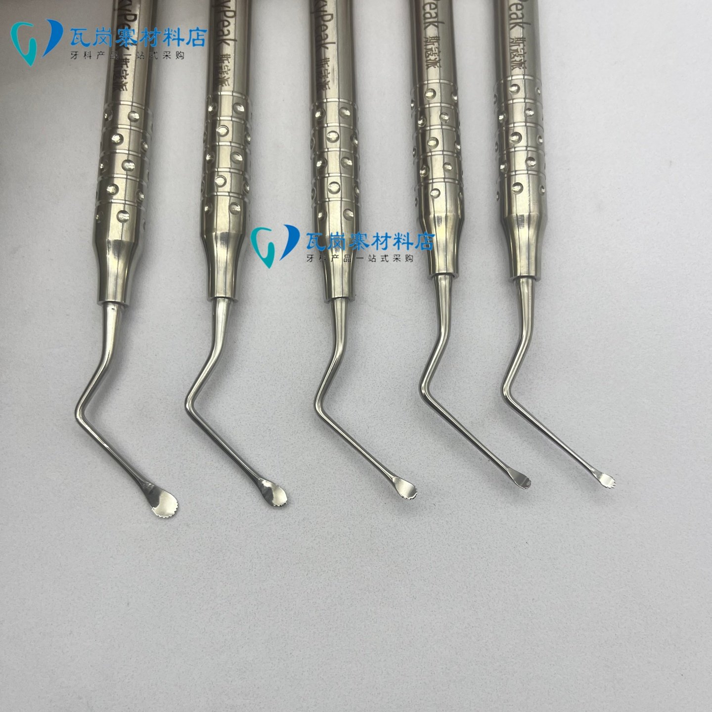 牙刮匙 带齿种植刮勺牙医洁治器去腐工具牙科口腔优质器械材料,淘宝优惠券,粉丝福利购,淘宝优惠卷